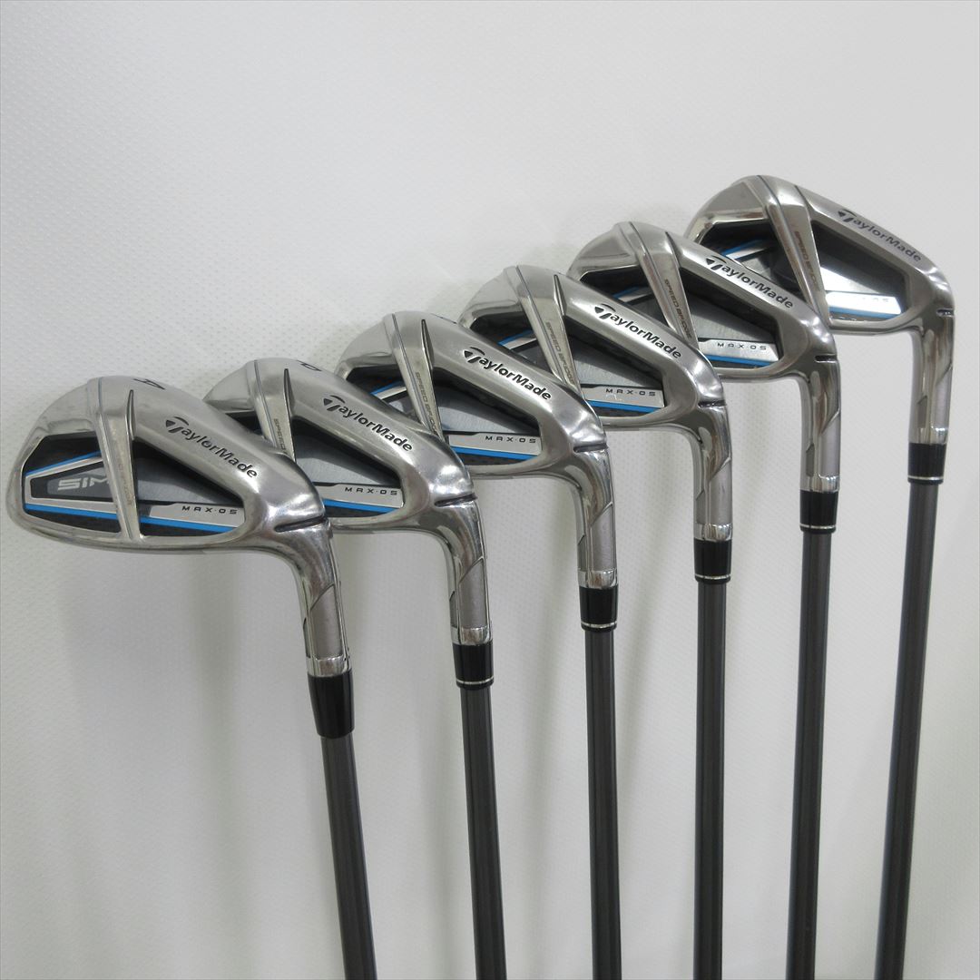 TaylorMade Iron Set SIM MAX OS Regular TENSEI BLUE TM60 6 pieces