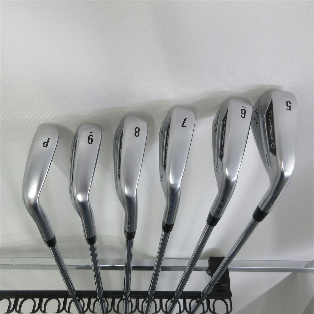 Callaway Iron Set APEX PRO(2024) Stiff Dynamic Gold MID 115 S200 6 pieces