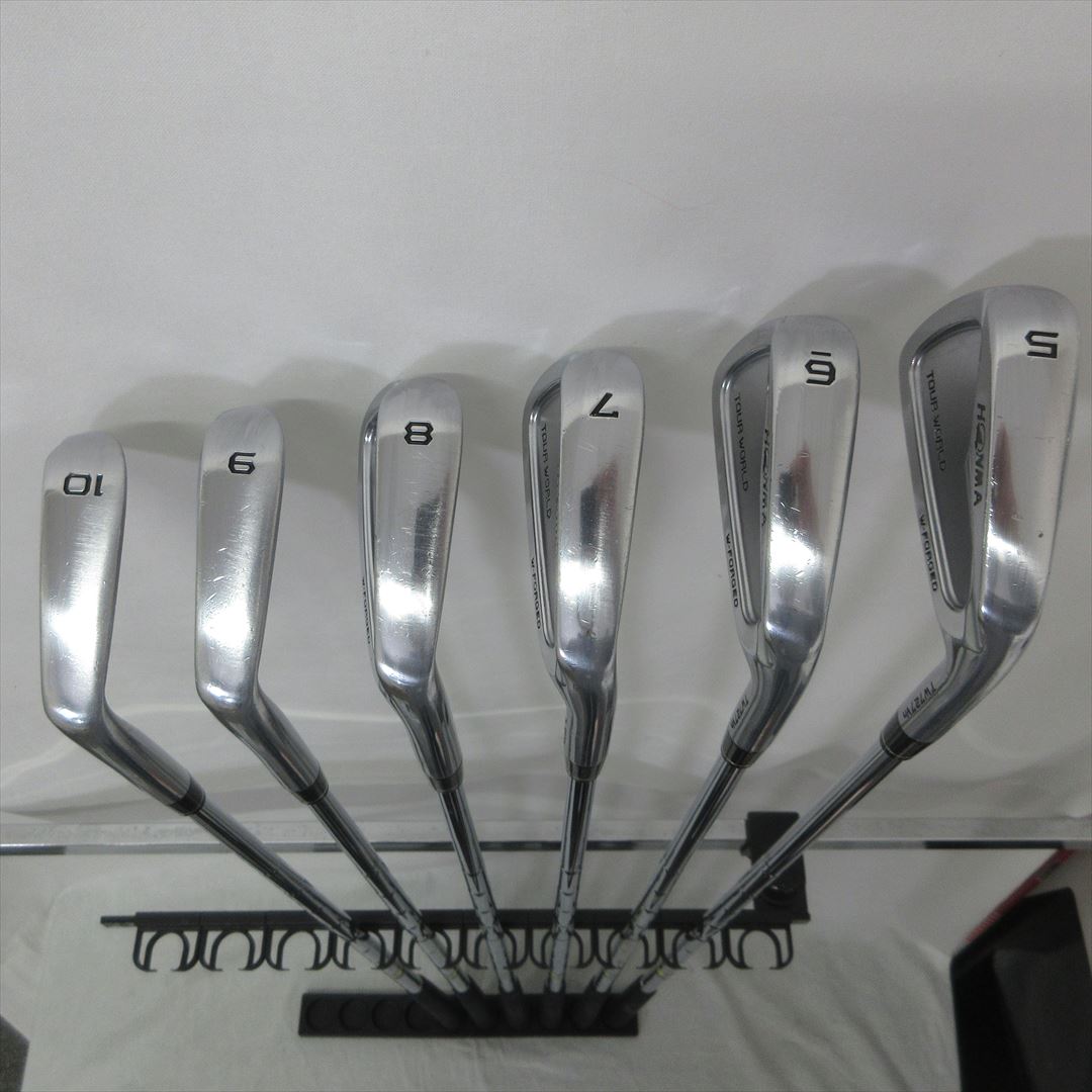 HONMA Iron Set TOUR WORLD TW727Vn FORGED Flex-X Dynamic Gold X100 6 pieces