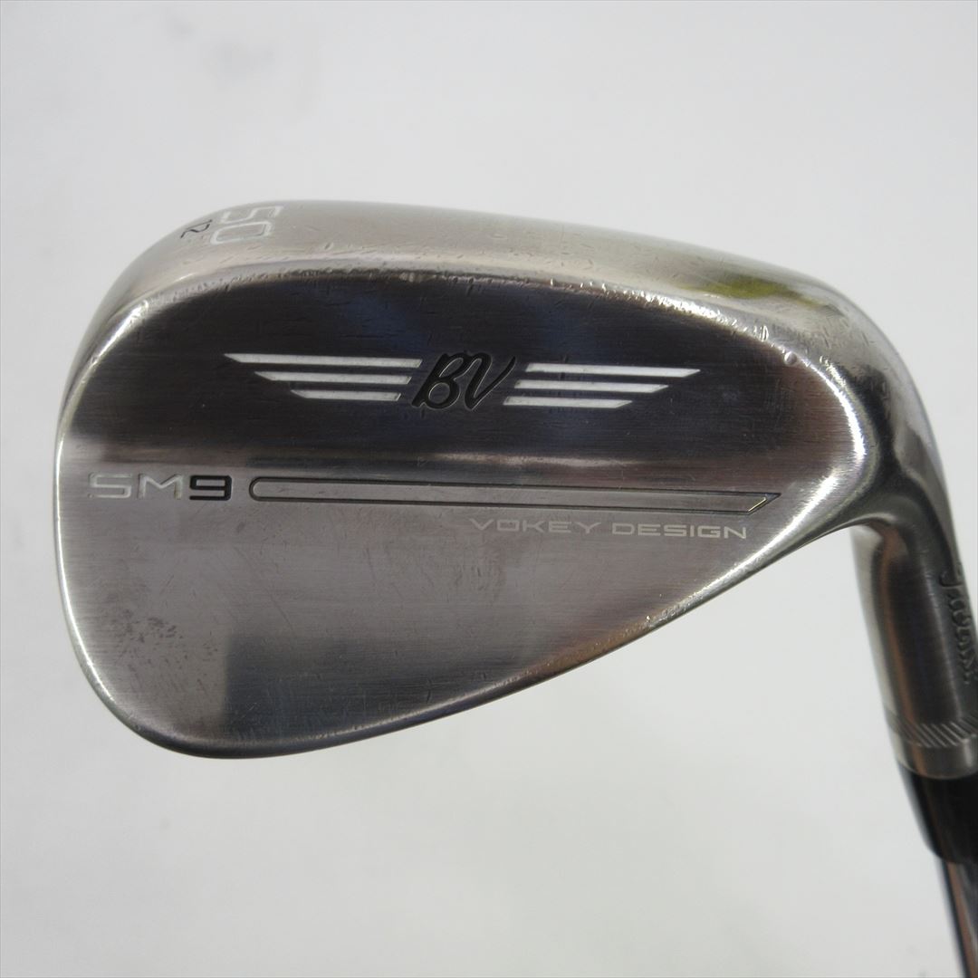 Titleist Wedge VOKEY SPIN MILLED SM9 Brushed steel 50° NS PRO 950GH neo