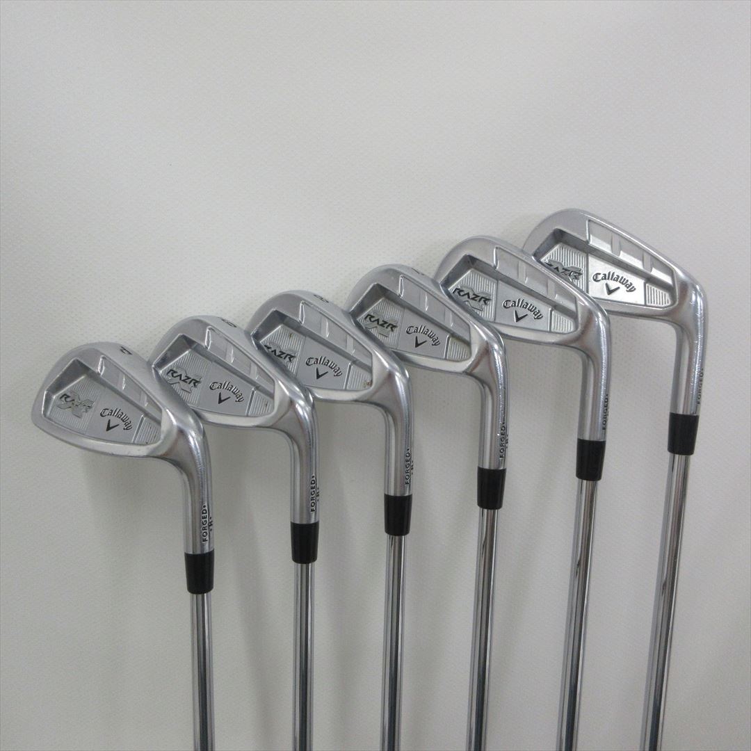 Callaway Iron Set RAZR X FORGED Stiff Dynamic Gold S300 6 pieces