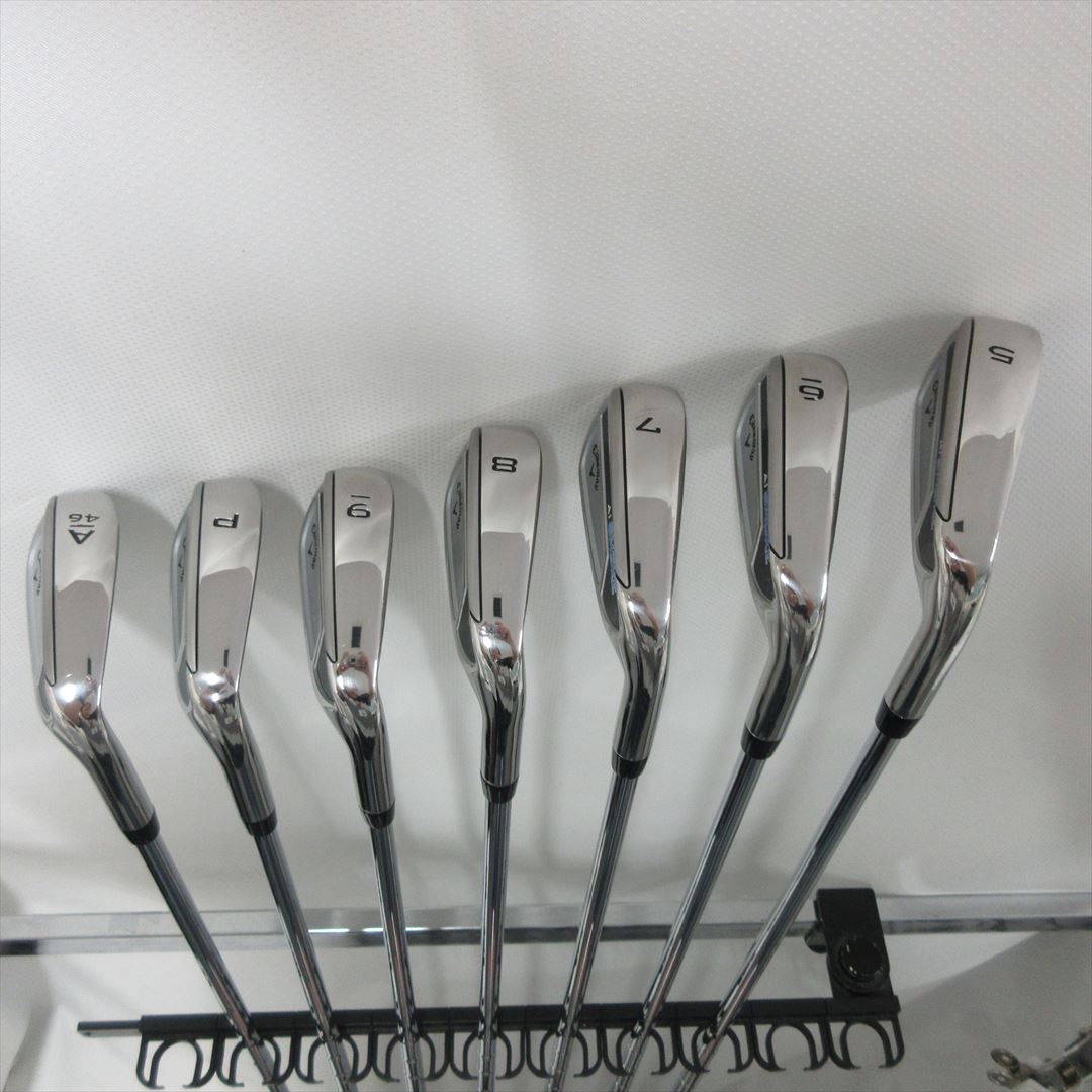 Callaway Iron Set PARADYM Ai SMOKE Stiff NS PRO ZELOS 7 7 pieces