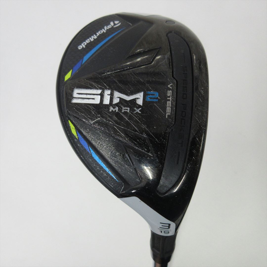 TaylorMade Hybrid SIM2 MAX HY 19° Stiff KBS MAX MT85 JP