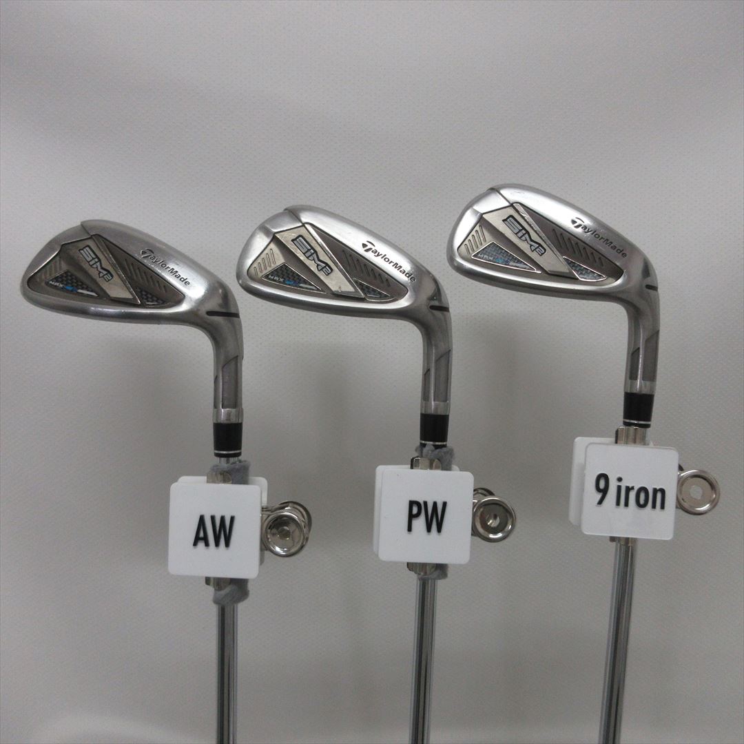 TaylorMade Iron Set SIM2 MAX Stiff KBS MAX MT85 JP 6 pieces