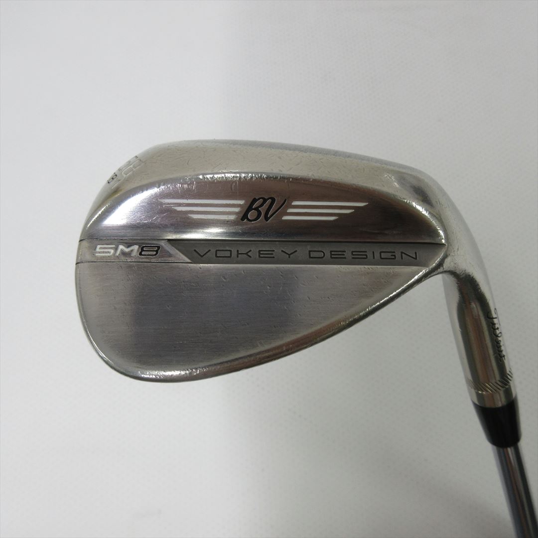 Titleist Wedge VOKEY SPIN MILLED SM8 Brushed Steel 58° NS PRO MODUS3 TOUR105