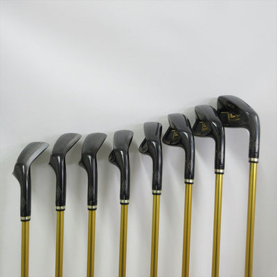 HONMA Iron Set BERES BLACK Senior 3S ARMRQ MX AIZU 8 pieces