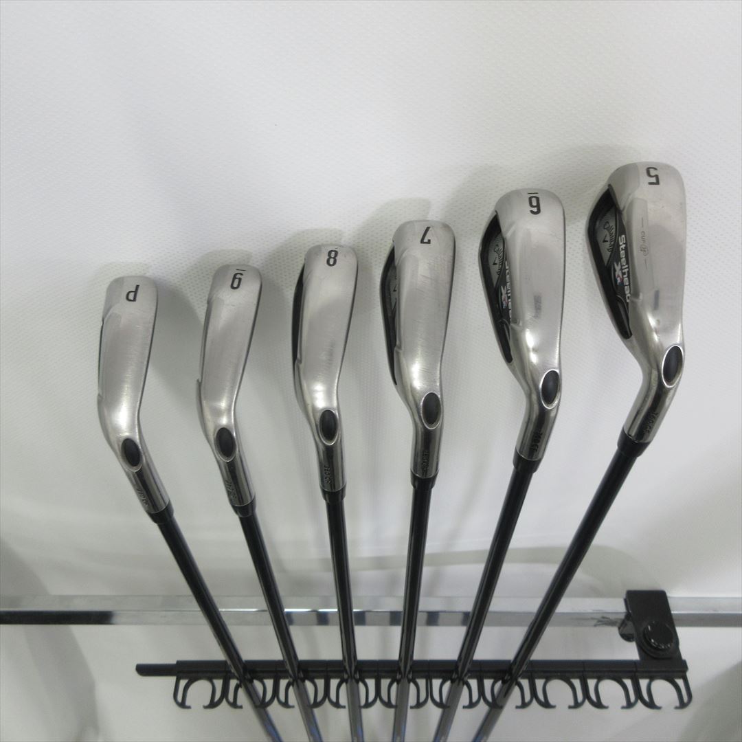 Callaway Iron Set STEELHEAD XR Regular XR(STEELHEAD) 6 pieces