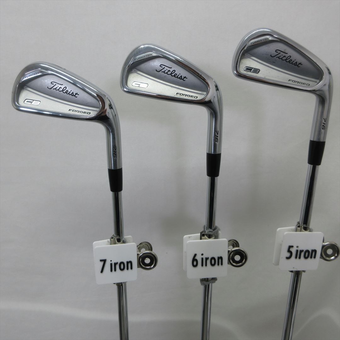 Titleist Iron Set Titleist CB 716 Stiff Dynamic Gold AMT 6 pieces