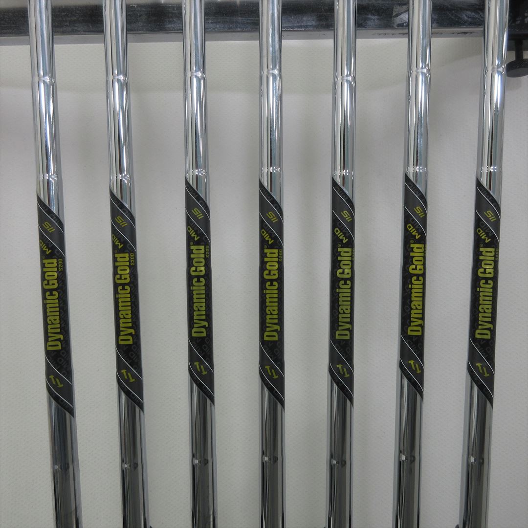 Miura Iron Set TC 101 Stiff Dynamic Gold MID115 S200 7 pieces