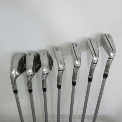 TaylorMade Iron Set Left-Handed STEALTH Stiff MCI 100 7 pieces