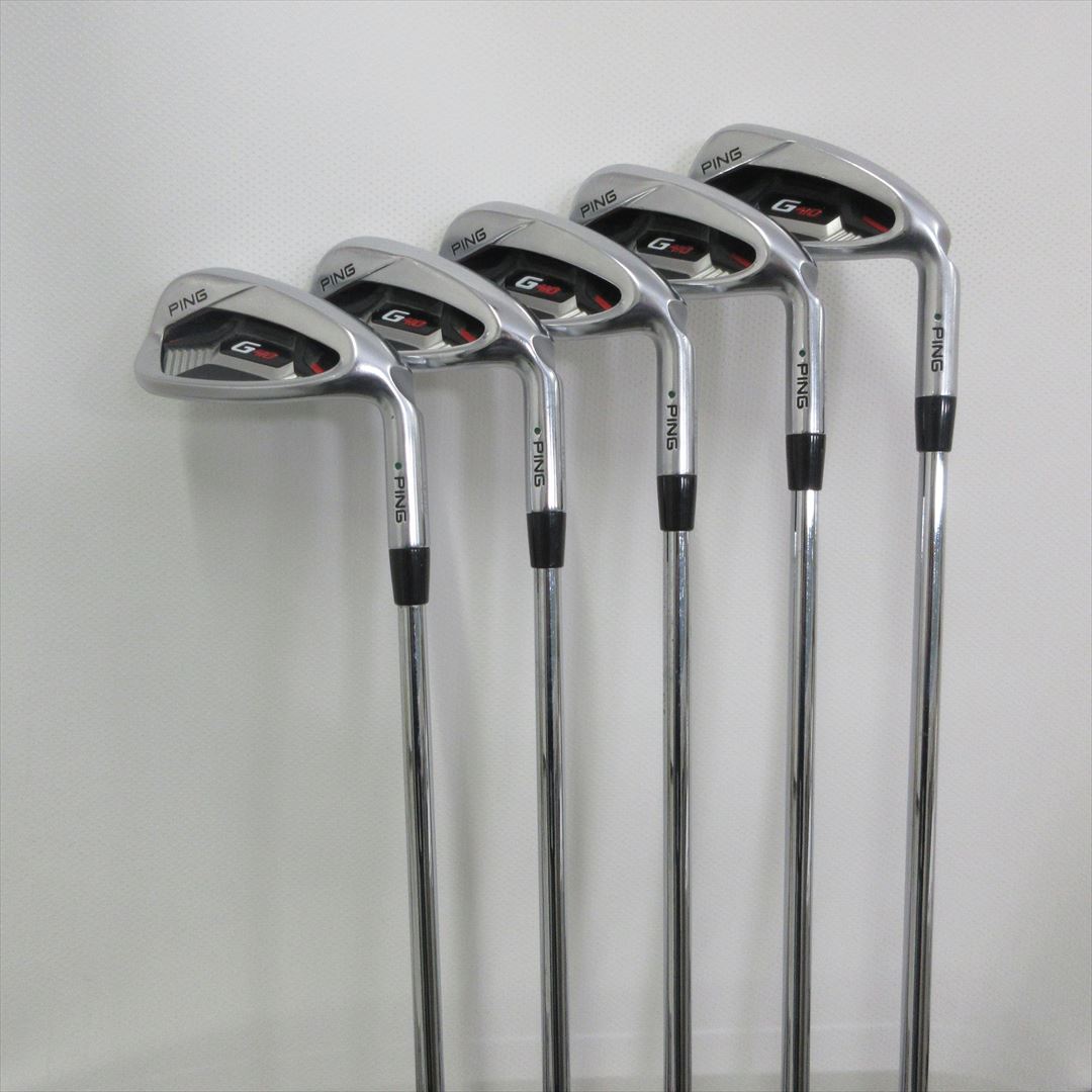 Ping Iron Set G410 StiffRegular Ping AWT 2.0 LITE 5 pieces Dot Color Green