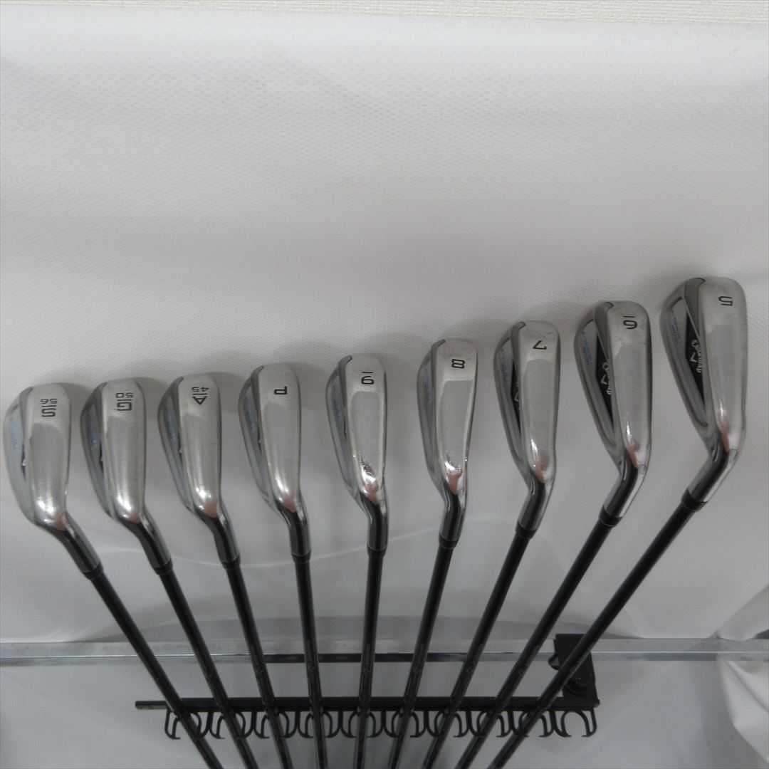 Callaway Iron Set PARADYM Ai SMOKE MAX FAST Regular TENSEI 40 for CW 9 pieces