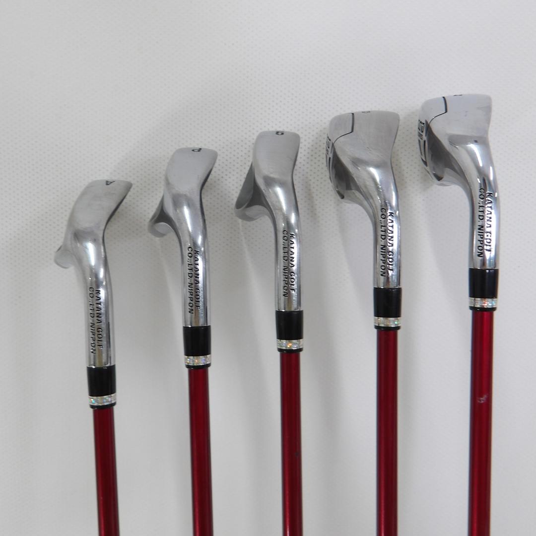カタナ　VOLTiO G SERIES　アイアン　6本セット R　右利き katana Iron Set VOLTiO G SERIES Regular VOLTiO Speeder 360 for