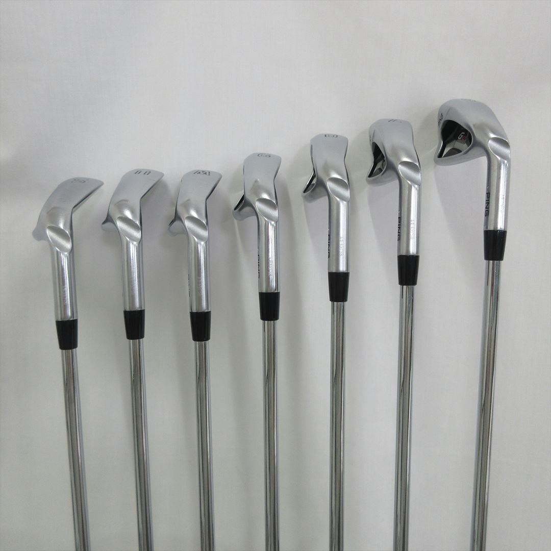 ping iron set g410 regular ns pro 850gh dotcolor silver 7 pieces