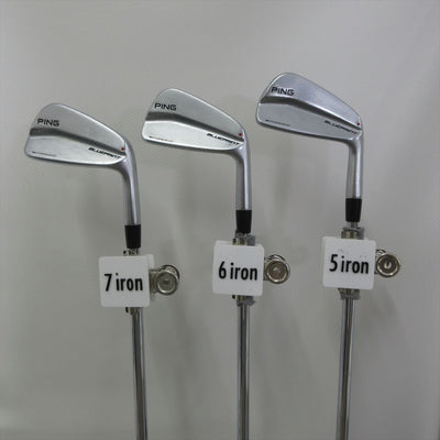 Ping Iron Set BLUEPRINT Stiff AMT TOUR WHITE S200 DotColor Red 6 pieces