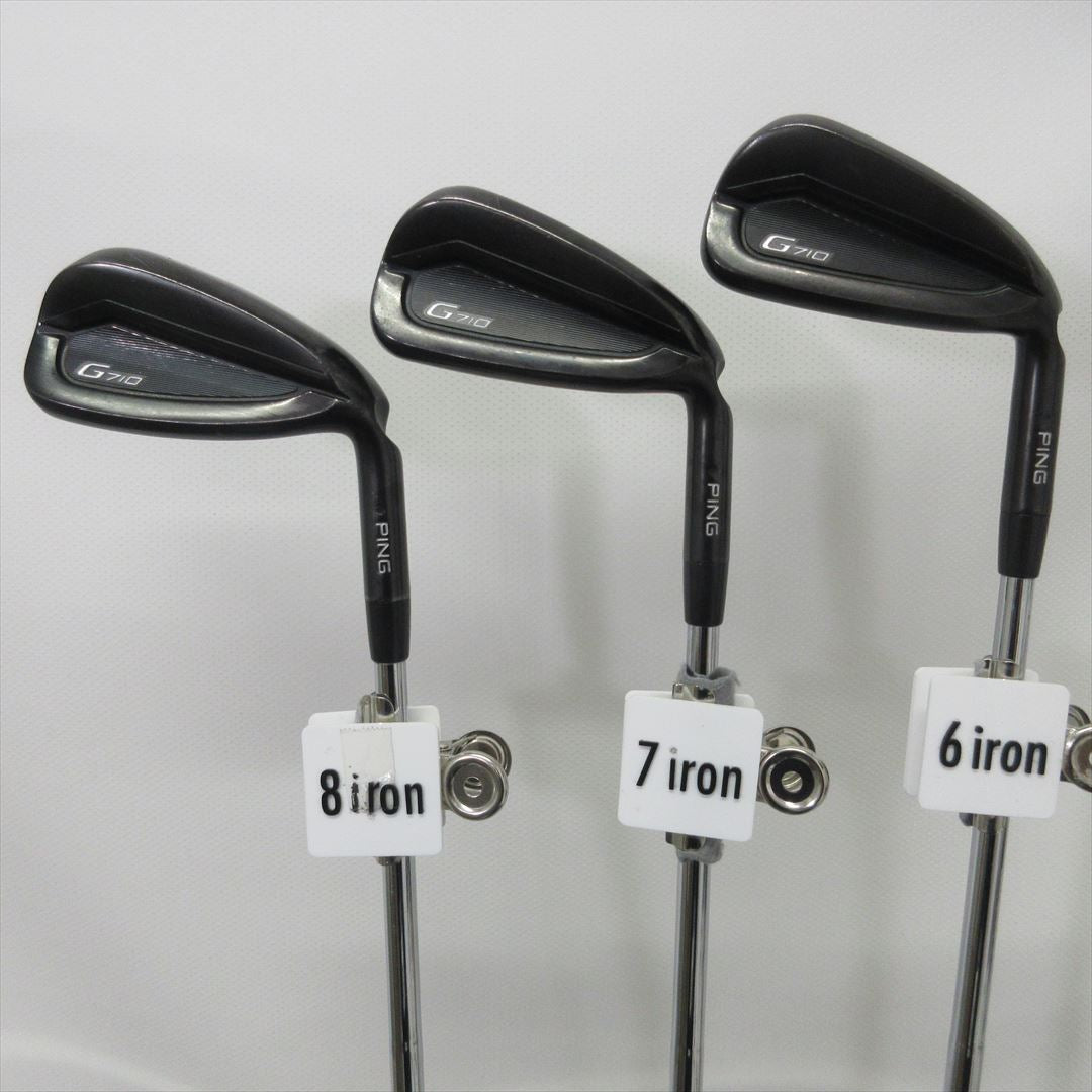 Ping Iron Set G710 Regular KBS TOUR 110 DotColor BLACK 5 pieces