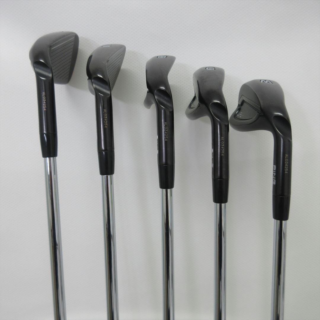 Ping Iron Set G710 Stiff NS PRO ZELOS 7 5 piecess Dot Color Black