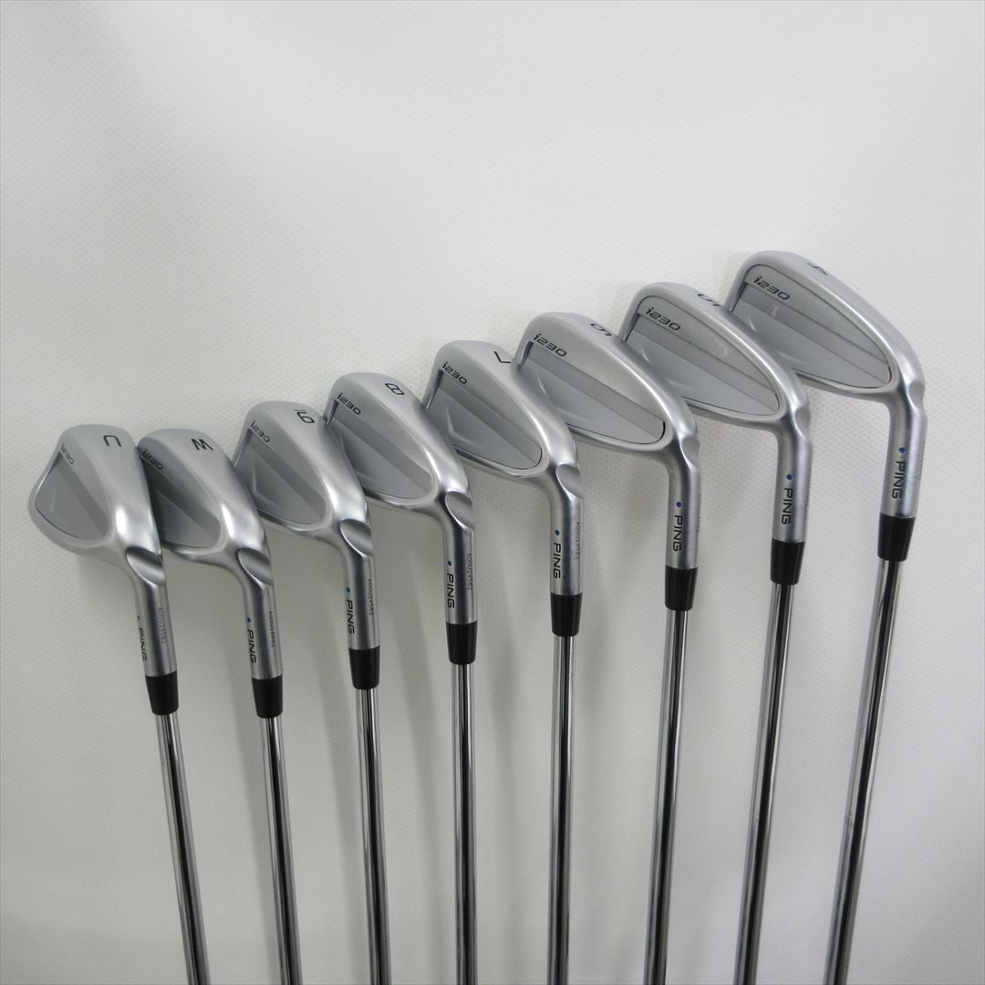 Ping Iron Set i230 Stiff Dynamic Gold EX TOUR ISSUE S200 8 pieces Dot Color Blue