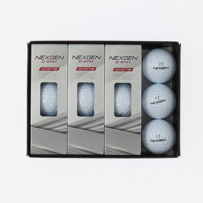 GOLF Partner Golf ball NEXGEN D-Spec White 3 dozen