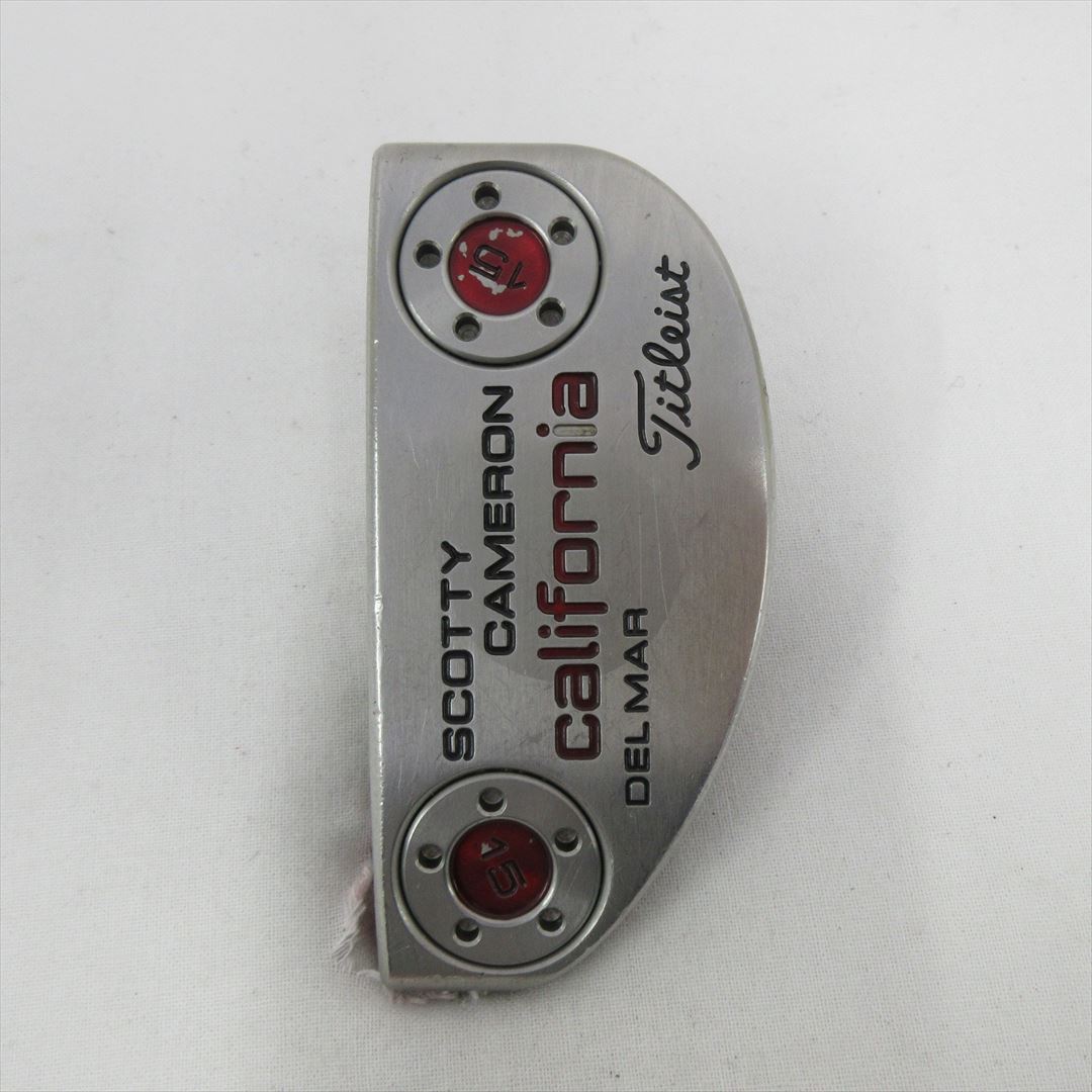 Titleist Putter Left-Handed SCOTTY CAMERON California DEL MAR(2012) 34 inch