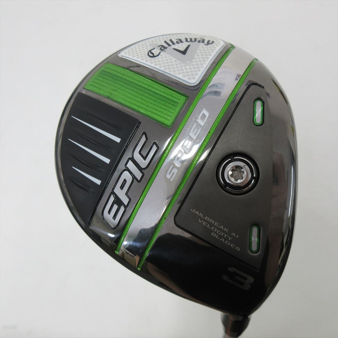 Callaway Fairway EPIC SPEED 3W 15° Stiff Speeder EVOLUTION 7 FW 60