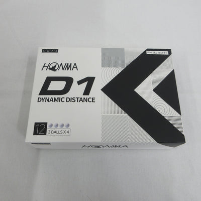 HONMA D1 Ball BT2201 White color High Number 5 dozen: