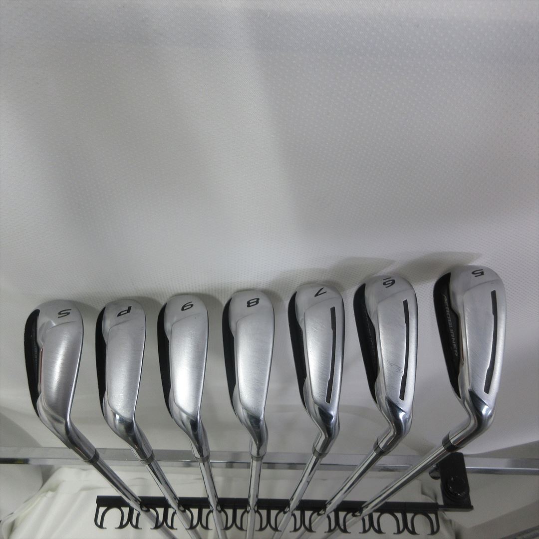 TaylorMade Iron Set AERO BURNER Stiff KBS C-TAPER 90 7 pieces