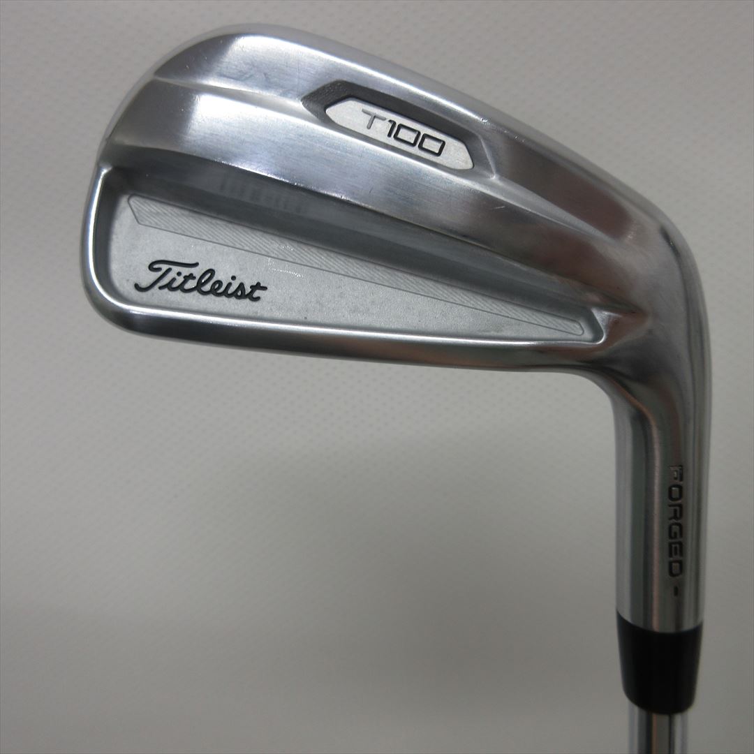 Titleist Iron Set Titleist T100(2021) Stiff AMT TOUR WHITE S200 7 pieces