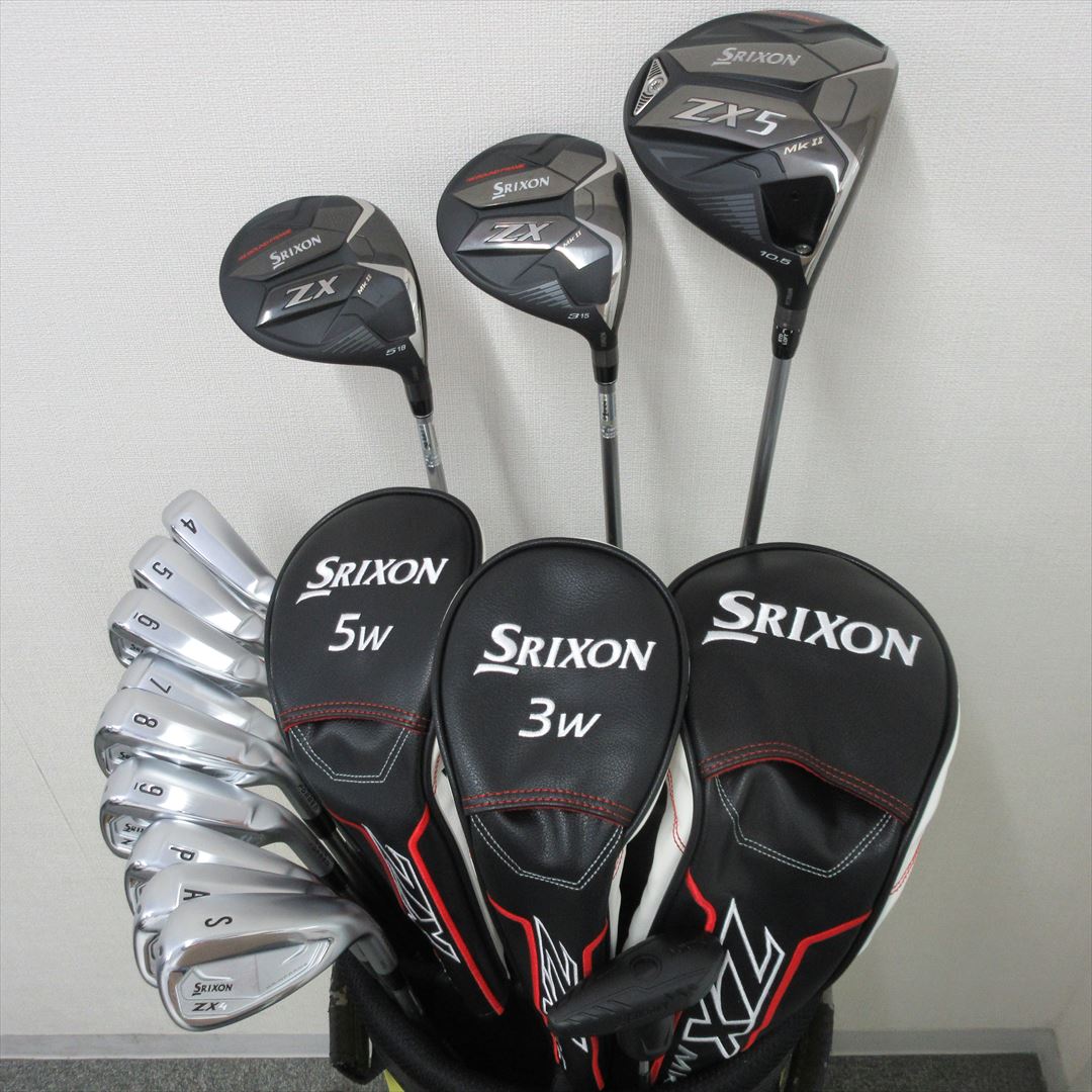 Srixon Club set Open Box SRIXON ZX Mk2 Stiff 12 pieces (No putter and Golf bag)