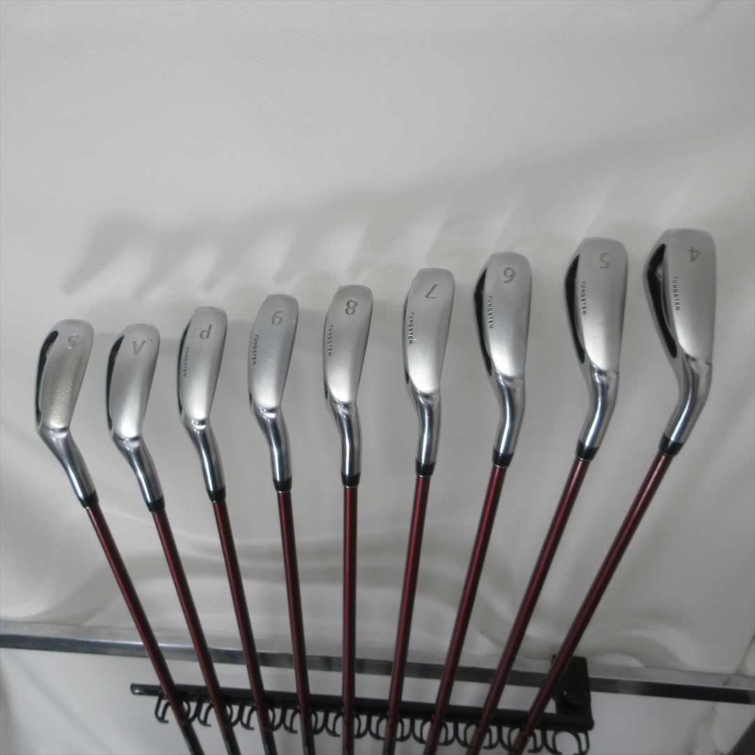 PRGR Iron Set Fair Rating RED 505 StiffRegular RED 505 9 pieces