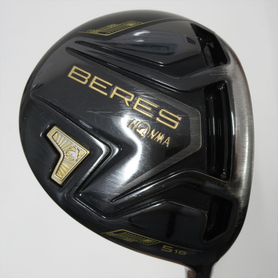 HONMA Fairway BERES BLACK 5W 18° Stiff ARMRQ MX BLACK