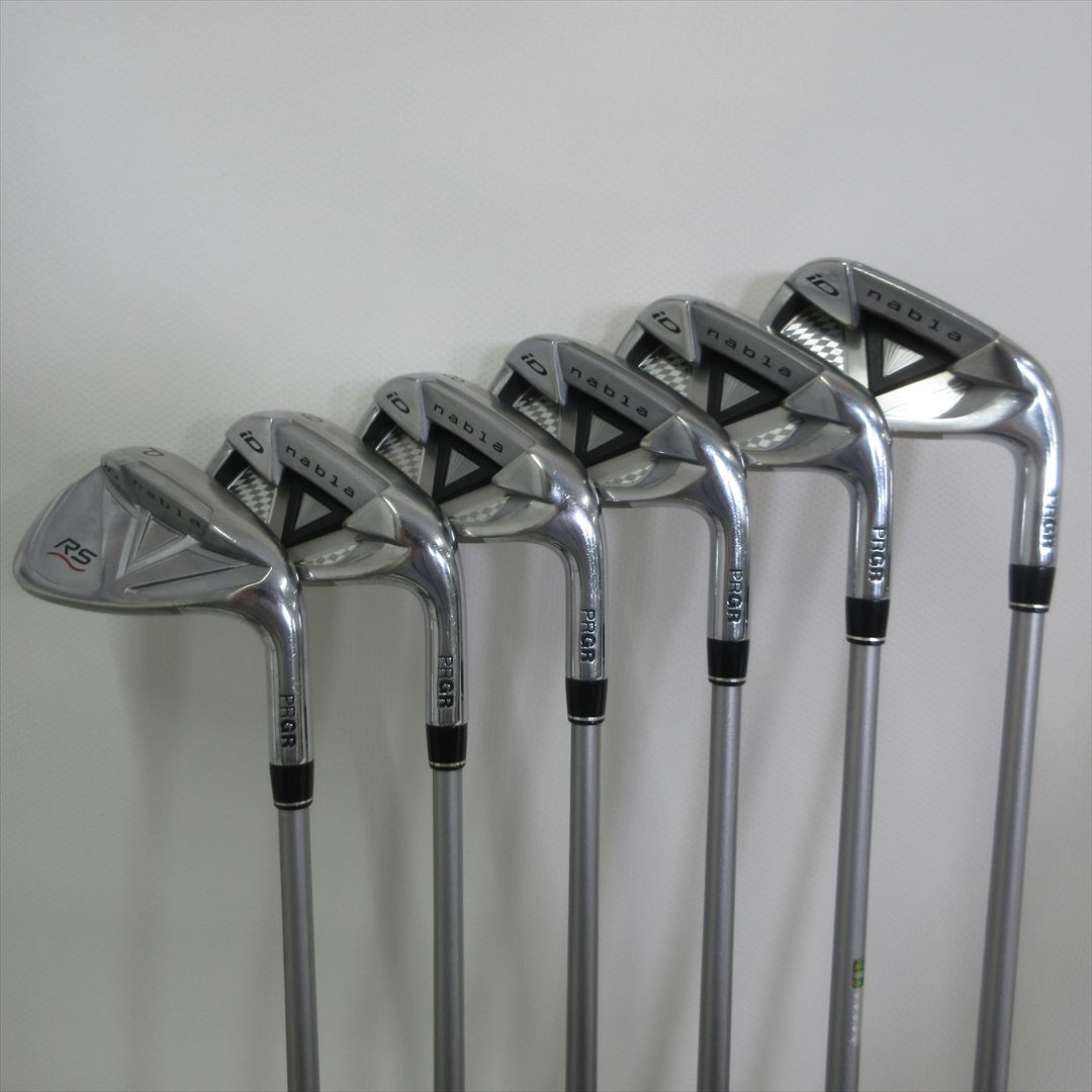 PRGR Iron Set iD nabla RS TITAN FACE StiffRegular iD nabla RS 6 pieces