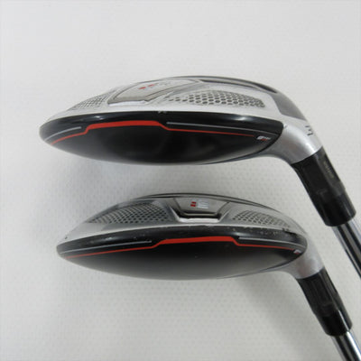 "2-Pack Golf Clubs" TaylorMade Hybrid M6 U3&U4 Stiff RE-AX 85 STEEL