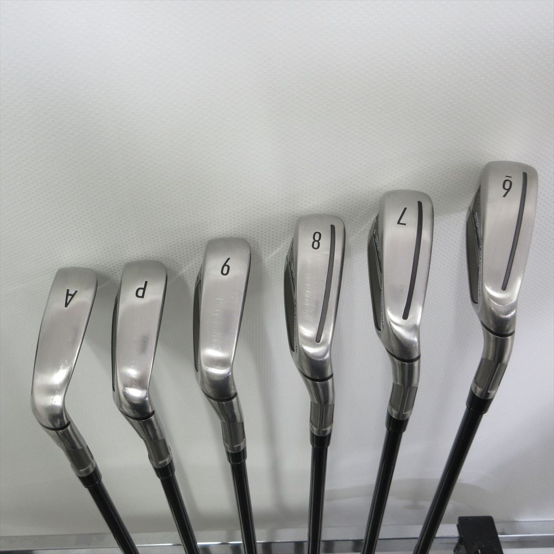 TaylorMade Iron Set STEALTH Stiff TENSEI RED TM60(STEALTH) 6 pieces