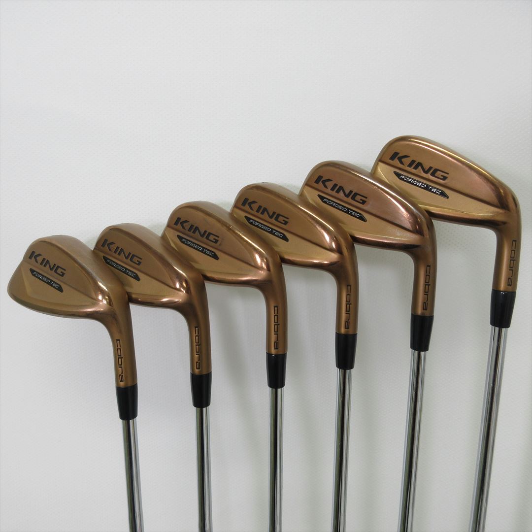 Cobra Iron Set KING FORGED TEC(2021) COPPER Stiff KBS TAPER LITE 6 pieces