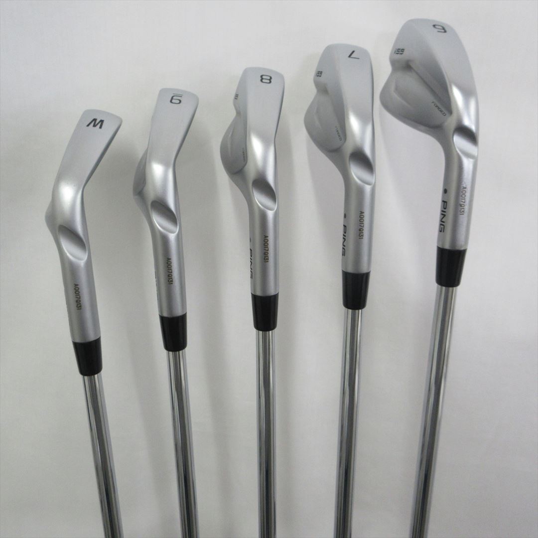 ping iron set i59 flex x ns pro modus3 tour115 dotcolor black 5 pieces