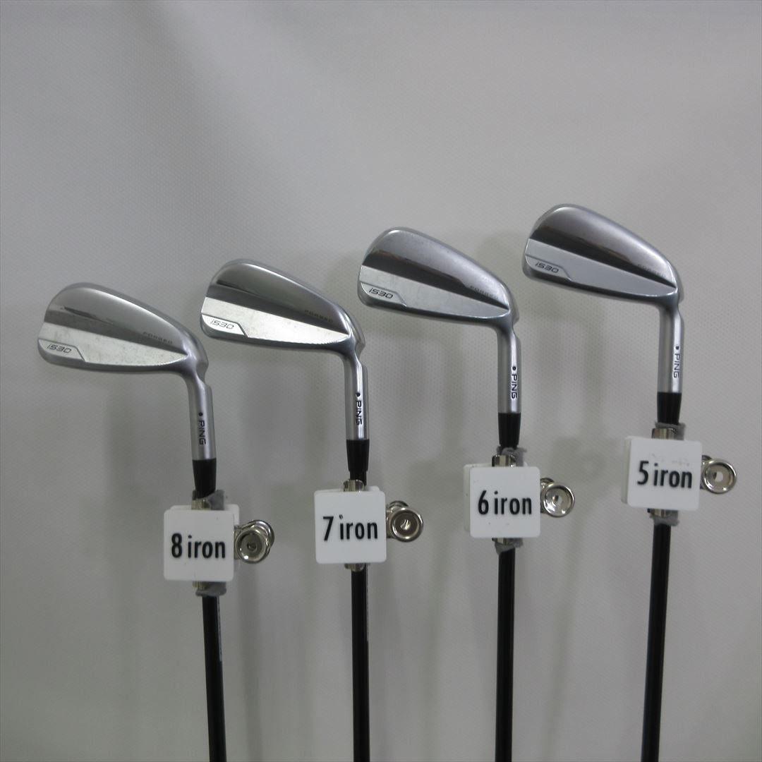 Ping Iron Set i530 Regular Tour AD AD-55 6 pieces Dot Color Black