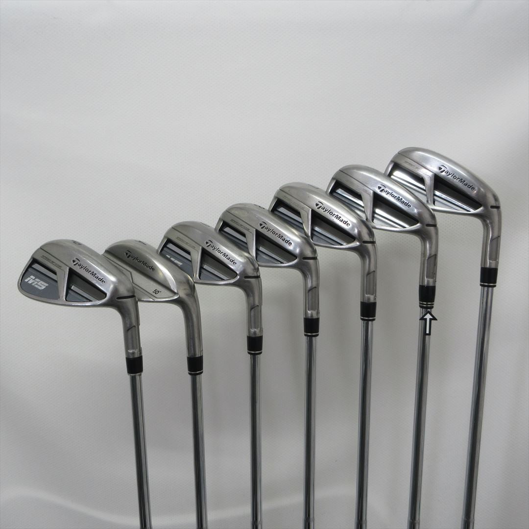 TaylorMade Iron Set Fair Rating M5 Stiff Dynamic Gold S200 7 pieces