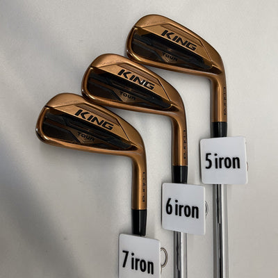 Cobra IronSet FairRating KINGTOUR MIM COPPER Stiff NSPRO MODUS3 TOUR105 6pieces: