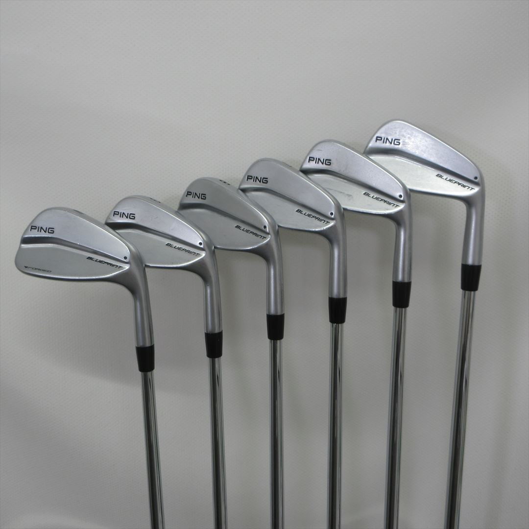 Ping Iron Set BLUEPRINT Stiff NS PRO MODUS3 TOUR120 6 pieces Dot Color Black