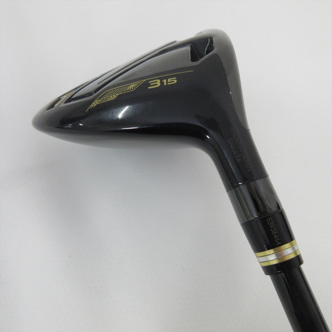 HONMA Fairway BERES BLACK 3W 15° StiffRegular ARMRQ MX BLACK