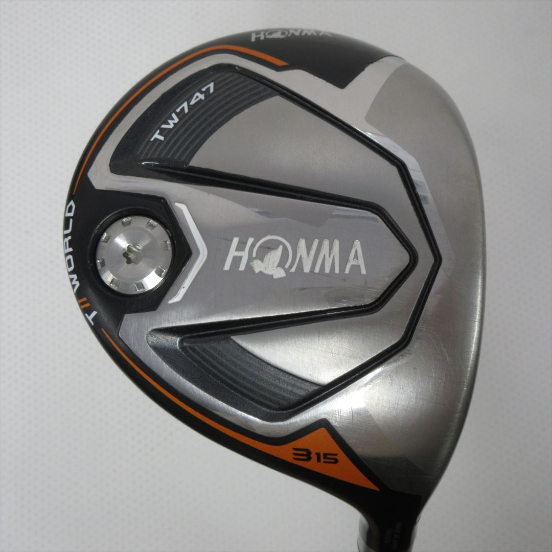 HONMA Fairway TOUR WORLD TW747 3W 15° Stiff VIZARD FP-6