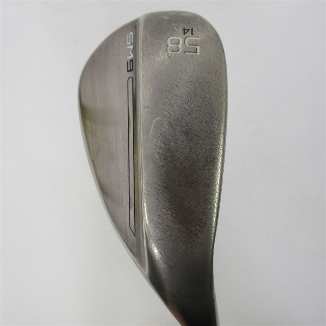 Titleist Wedge VOKEY SPIN MILLED SM9 Brushed Steel 58° BV 105