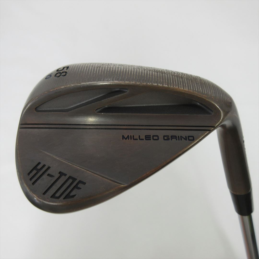 TaylorMade Wedge Taylor Made MILLED GRIND HI-TOE(2022) 58° KBS Hi-REV 2.0