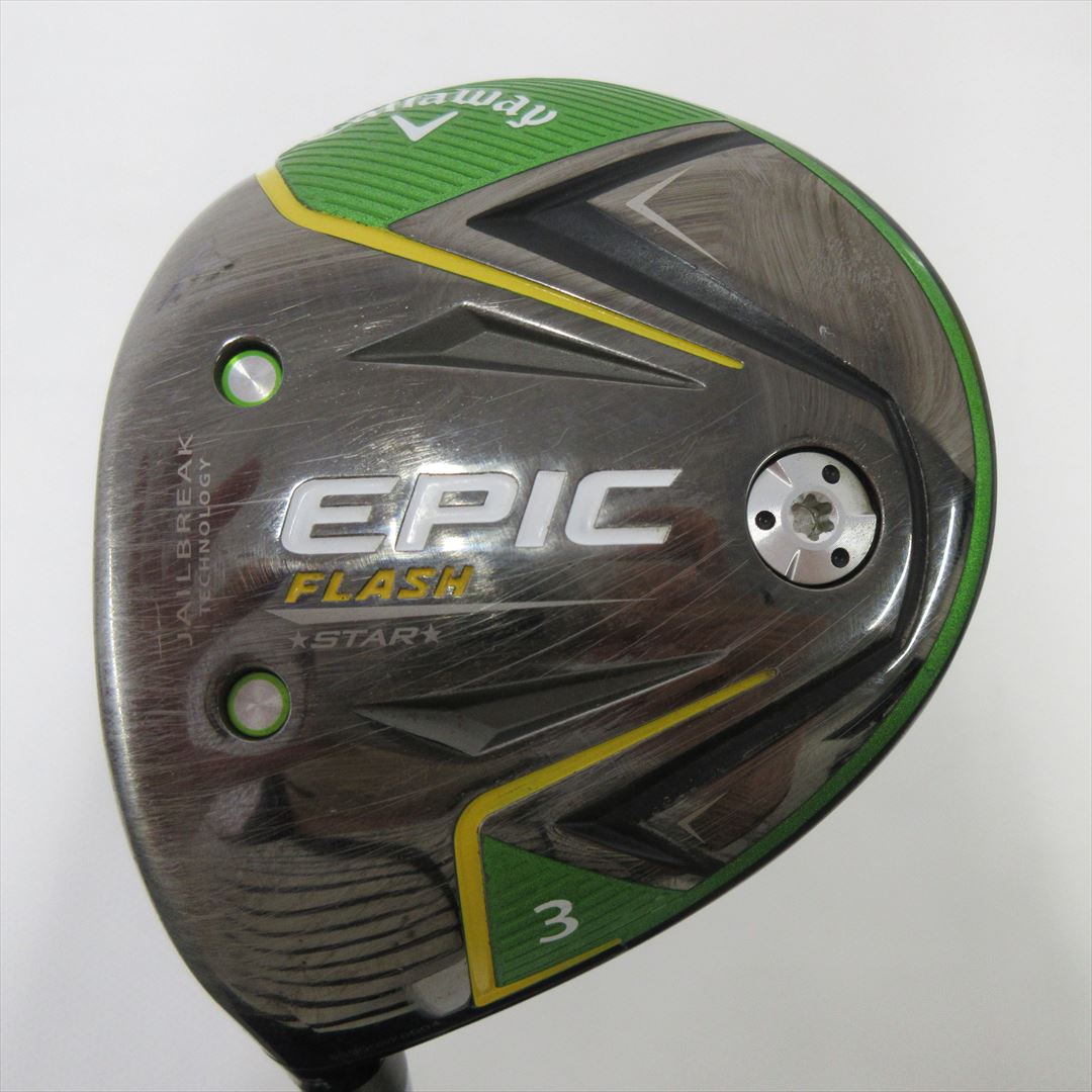 Callaway Fairway EPIC FLASH STAR 3W 15° Stiff Speeder EVOLUTION 5 FW 50