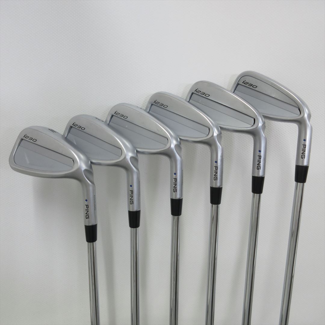 Ping Iron Set i230 Stiff Dynamic Gold EX S200 6 pieces Dot Color Blue