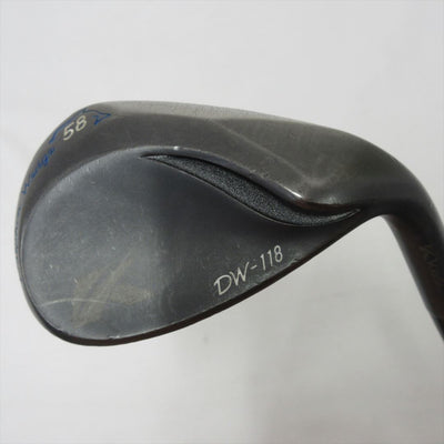 kasco wedge dolphin wedge dw 118 black 58 ns pro 950gh