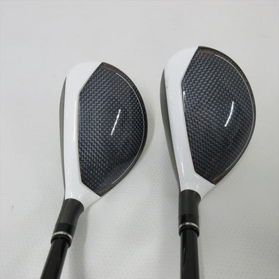 "2-Pack Golf Clubs" TaylorMade Hybrid SIM GLOIRE U3 & U4 Stiff AIR Speeder TM