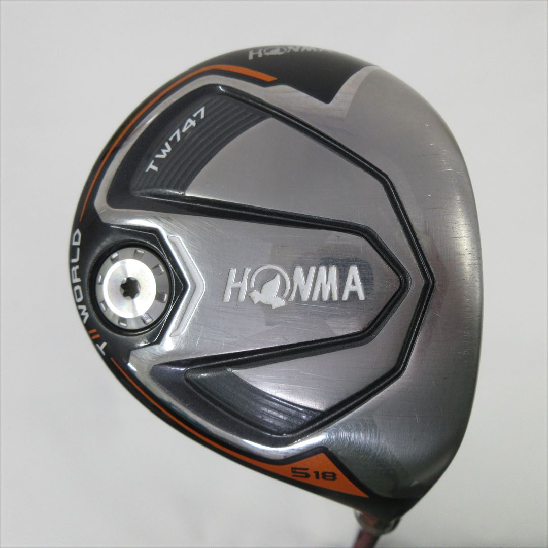 HONMA Fairway TOUR WORLD TW747 5W 18° Stiff VIZARD FP-6