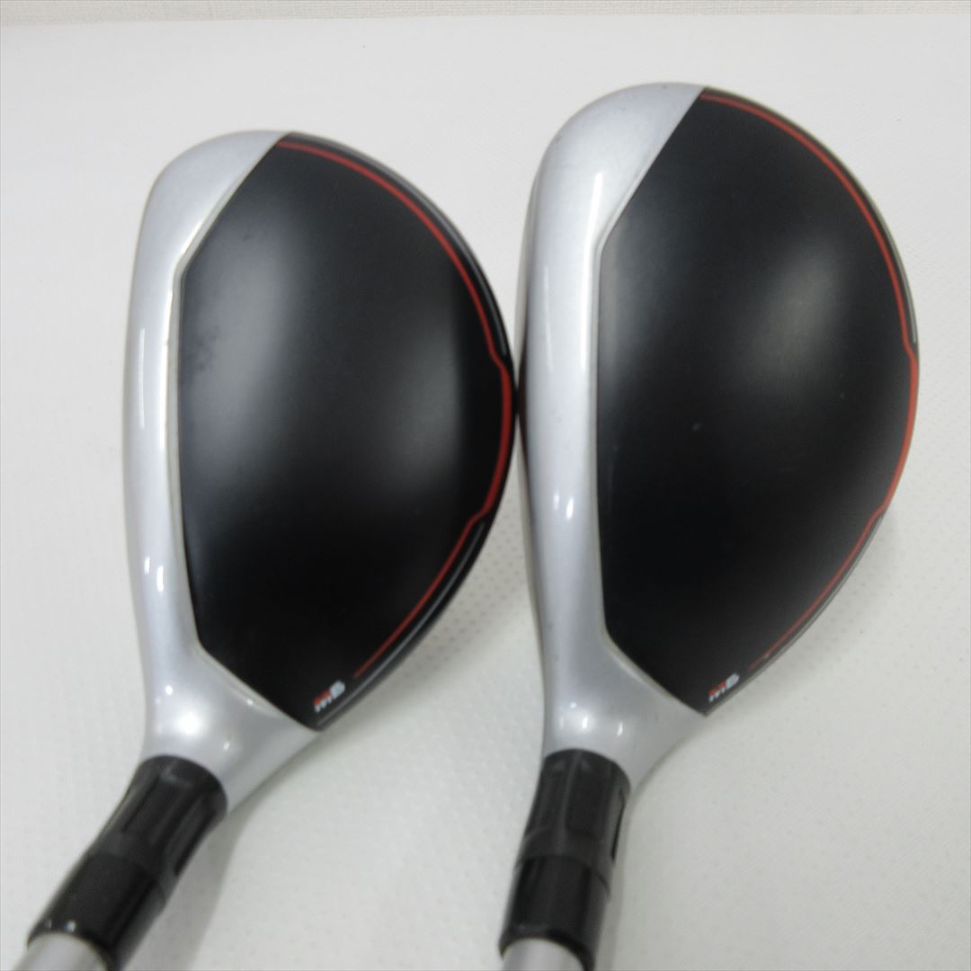 "2-Pack Golf Clubs" TaylorMade Hybrid M6 U3 & U4 Stiff FUBUKI TM6